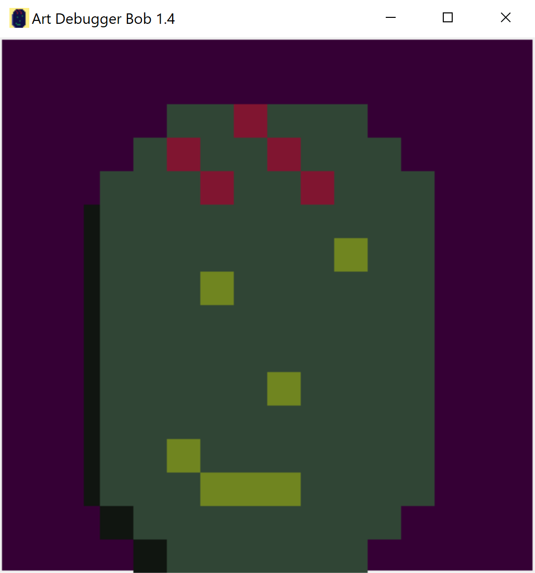 A screenshot Art Debugger Bob 1.4 software window